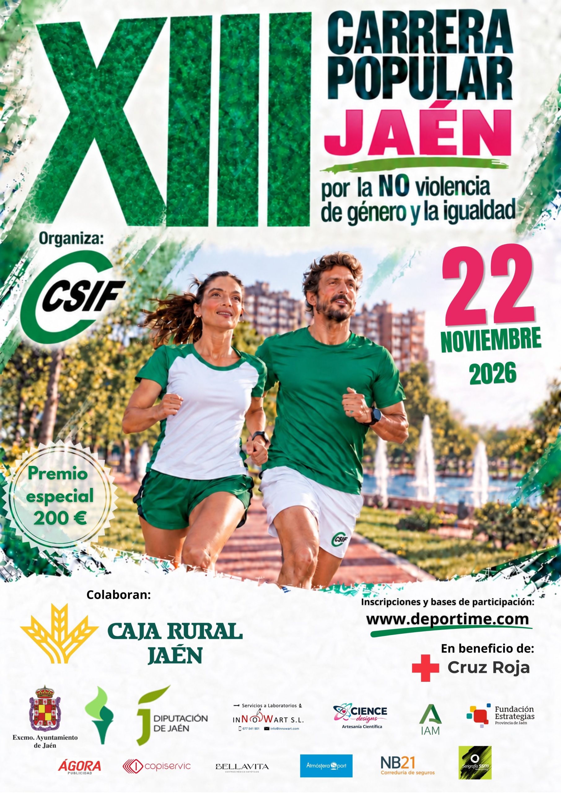 Carrera por la No Violencia de Género y por la Igualdad